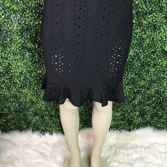 Black Eyelet Dress NWT - Picture 5 of 7
